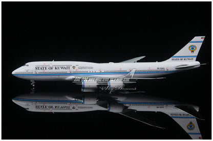 1:400 JC Wings STATE OF KUWAIT BOEING 747-8 Passenger Airplane Diecast Model