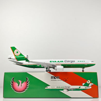 1:400 Phoenix EVA Air MD-11F Passenger Airplane Diecast Aircraft Plane Model