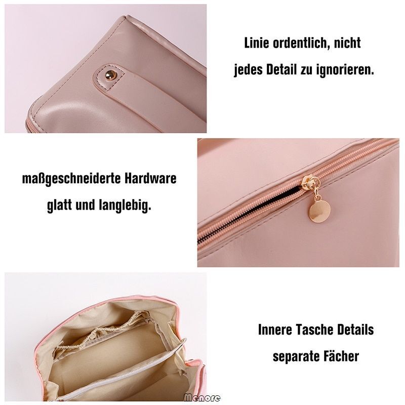 Big Traveling Makeup Bags Synthetic Cosmetic Pouch Toiletry Organizer Waterproof