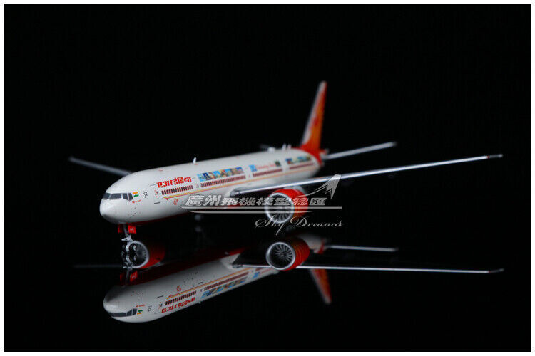 1:400 JC Wings AIR INDIA BOEING 777-300ER Passenger Airplane Diecast Plane Model