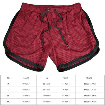 Men's Running Shorts Sports Fitness Short Pants Quick Dry Gym Shorts
