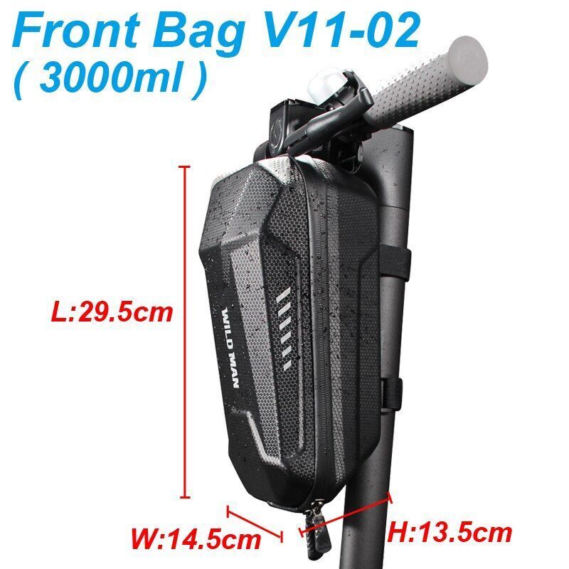 Electric Scooter Bag Phone Holder Waterproof Accessories Bicycle Front 3L 4L 5L