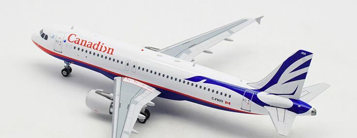 Inflight CANADIAN AIRBUS A320 C-FNVV 1/200 diecast plane model aircraft