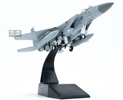 1:100 20CM AMER USA F-15C Fighter Plane Airplane Diecast Military Aircraft Model