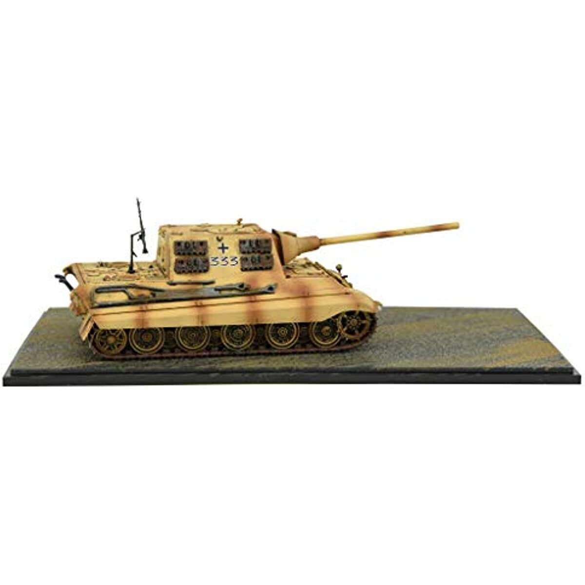 1:72 Jagdtiger Hunting Tiger Heavy Tank Destroyer Model Diecast,East Front 1945