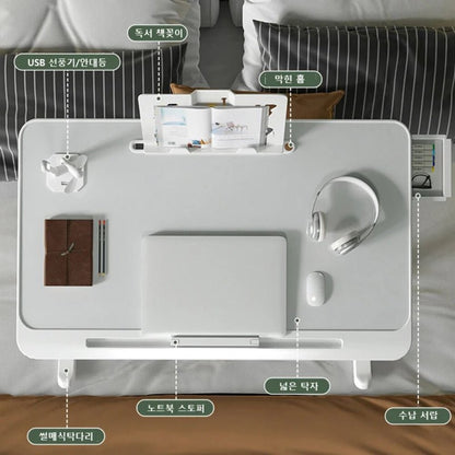 Foldable Lift Bed Table Small Home Learning Desk