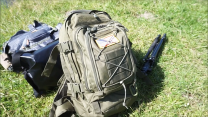 Military Tactical Backpack Army Rucksack Outdoor Camping Travel Hiking Bag 55L