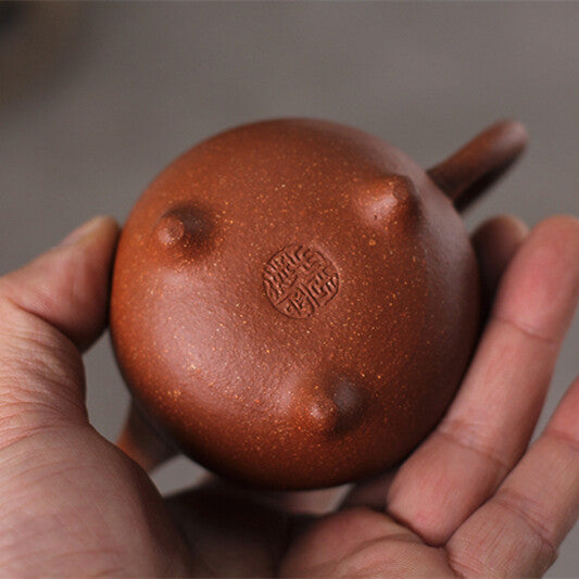 Real Yixing Zisha Tea Pot Traditional Handmade Pot Chinese Character Carved New