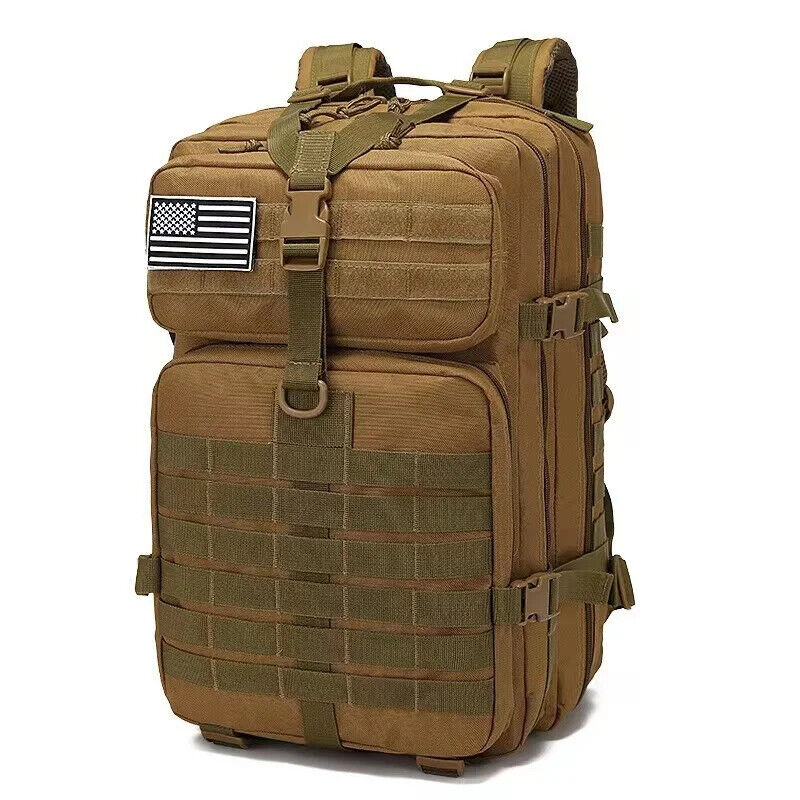 Man Tactical Backpack 50L Military Backpack Bags Outdoor Cycling Hiking Travel