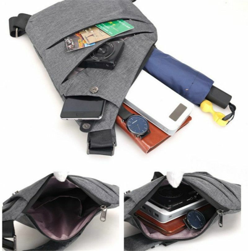 Chest Bag Tactical Storage Pouch Nylon Shoulder Polyester Camping Hiking Outdoor