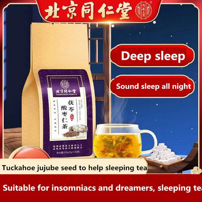Poria Jujube Seed Tea Promote Sleep insomnia 300g