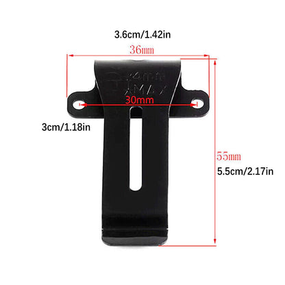 Metal Belt Clip For Kenwood TK-208 TK-308 TH-22AT TH-42AT Radio Walkie Talkie