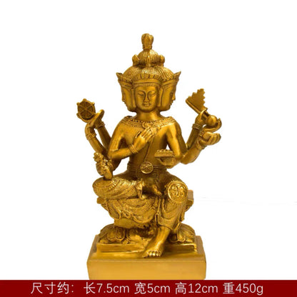 Thai Four-Faced Buddha Statue Brahma King Statue Buddha Statue Interior Decor