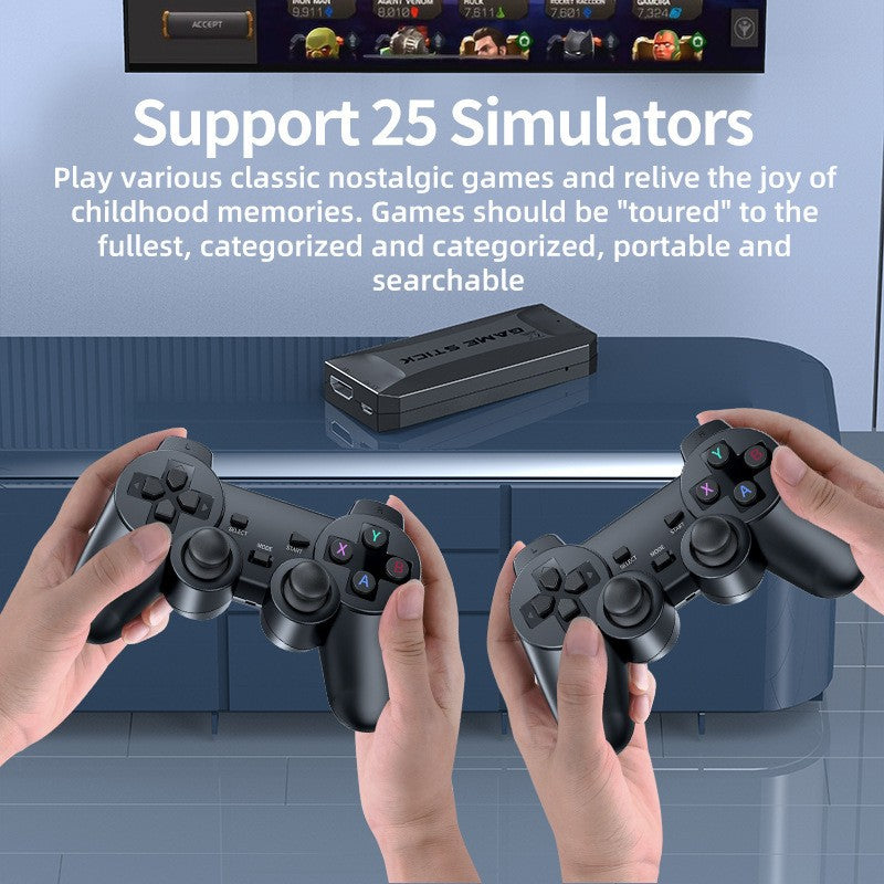 M16 4K Video Game Console TV HD Double Wireless Controller HD Compatible