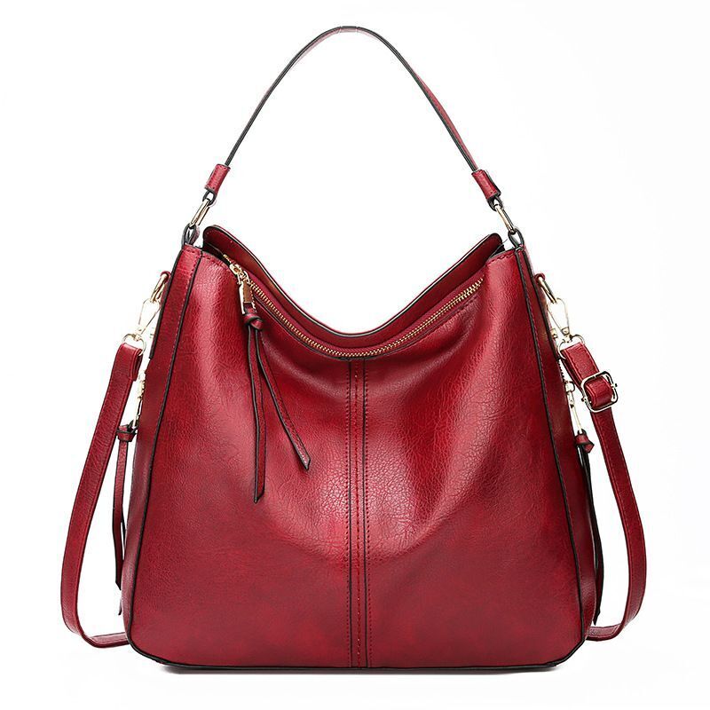 Handbags Bags Soft Leather Purse Hobos Crossbody Bag Vintage Famous 34*13*30 CM