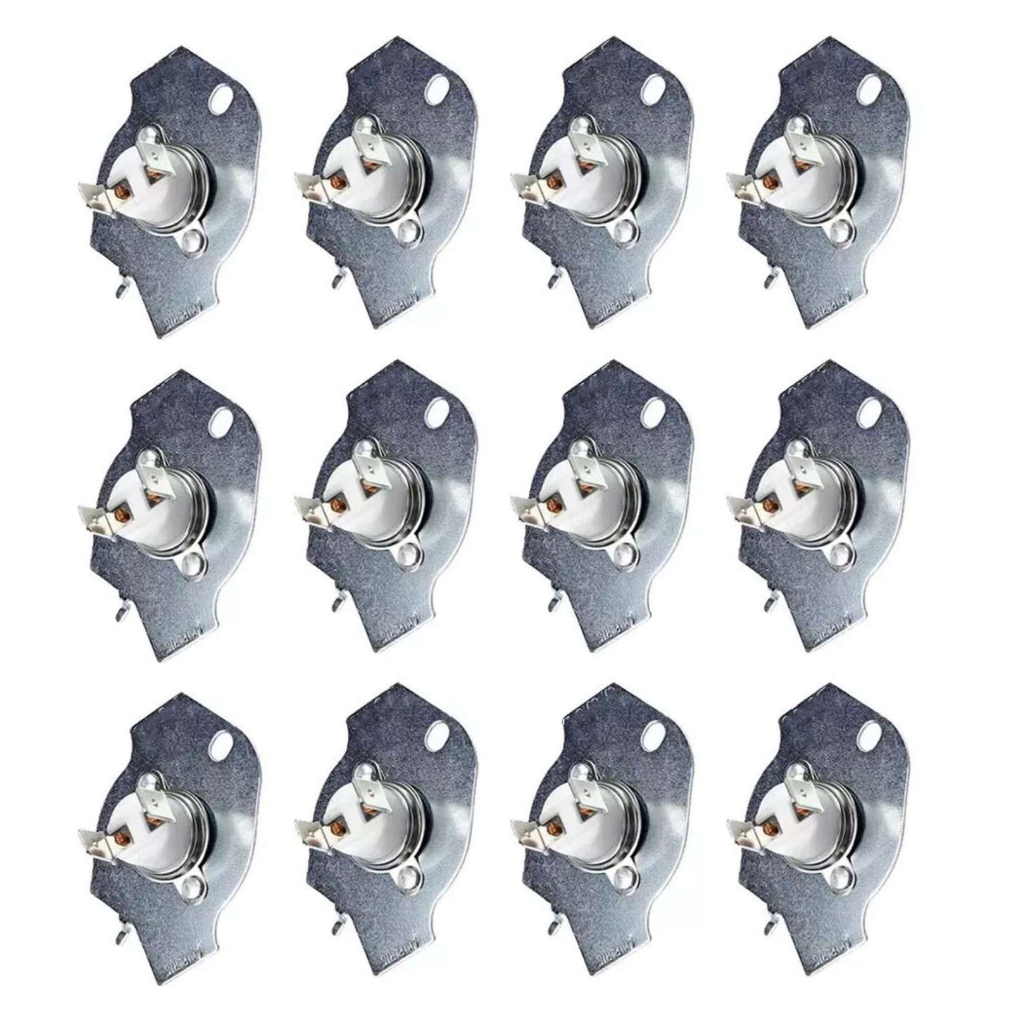 12pcs Thermal Fuse Replacement For Whirlpool For Kenmore Dryers AH334299 Parts