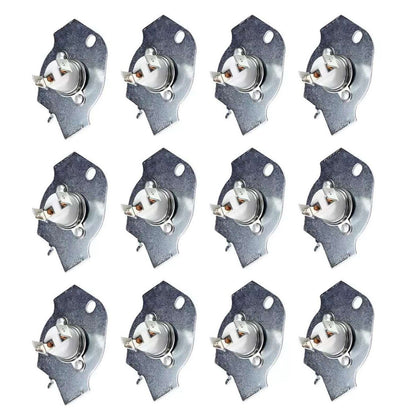 12pcs Thermal Fuse Replacement For Whirlpool For Kenmore Dryers AH334299 Parts