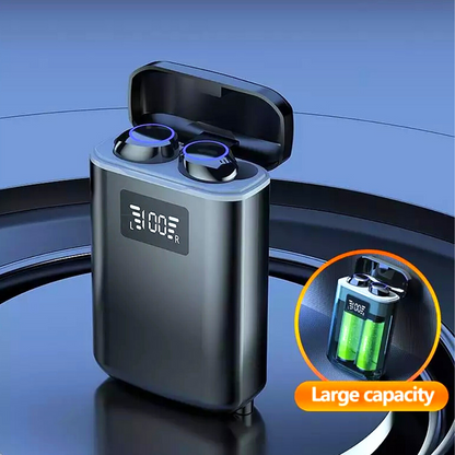 Cargador Portatil Bateria Externa Audifonos 5.1 Power bank 4000 maH Linterna