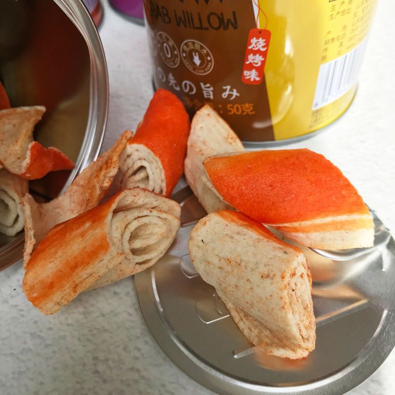 Crispy Crab Sticks Instant Canned Snacks Dried Crab Sticks