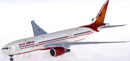 1:200 32CM Hogan AIR INDIA BOEING 777-200 Passenger Airplane ABS Plastic Model