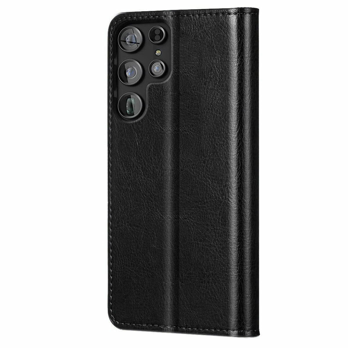 For Samsung Galaxy S22 Ultra/+ 5G Case Leather Wallet Flip Stand Cover Accessory
