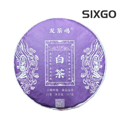 357g 2020 Yunnan White Tea Cake Tea Moonlight White Shoumei Old White Tea Cake