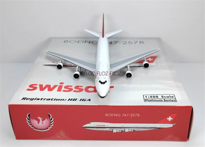 Phoenix Swissair for Boeing B747-200 HB-IGA 1/400 Aircraft Pre-built Model