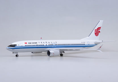 1:85 47CM AIR CHINA BOEING 737 MAX Passenger Airplane Landing gear Resin Model