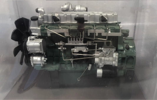 1:12 FAW Jiefang Xichai CA6DL-24V Engine Machine Equipment Diecast Model