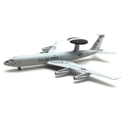 1:200 Boeing E-3 Sentry AWACS Airplane Model Diecast Military Army Plane Model