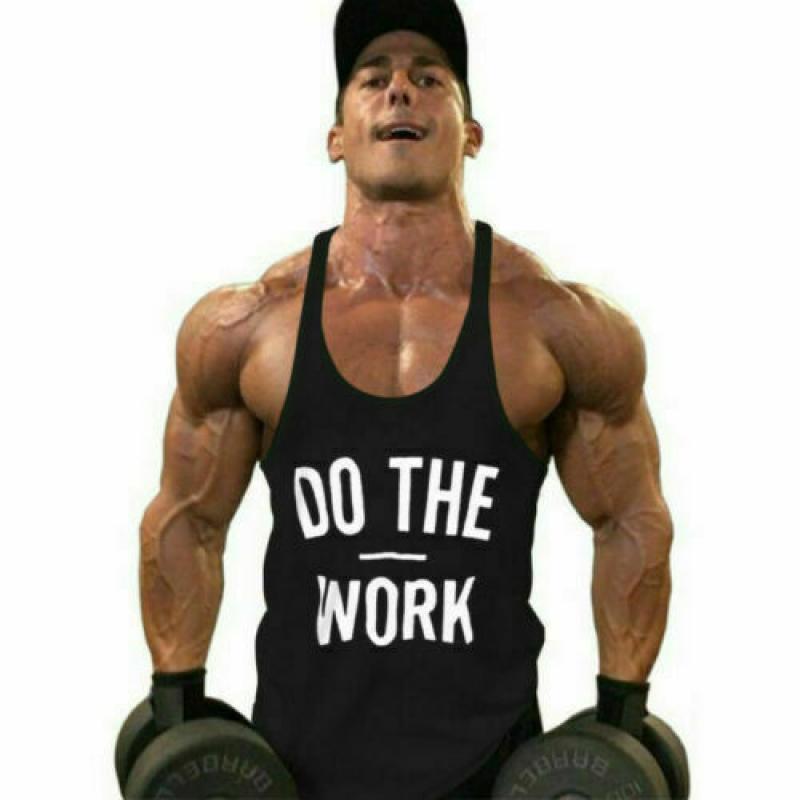 Gym Tank Top Men Fitness Bodybuilding for Male Sleeveless Vest Shirts