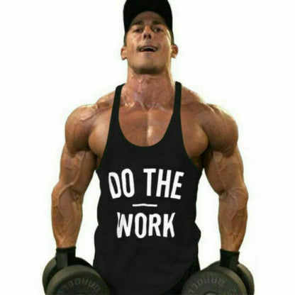 Gym Tank Top Men Fitness Bodybuilding for Male Sleeveless Vest Shirts