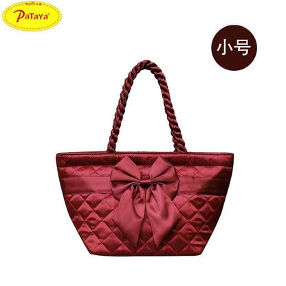 Handbag Cloth Dumpling Bags Versatile Zipper Shoulder Bags Handbags Polyester