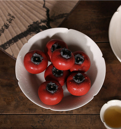 One Persimmon Tea Pet Real Yixing Zisha Creative Tea Play House Decoration Gift