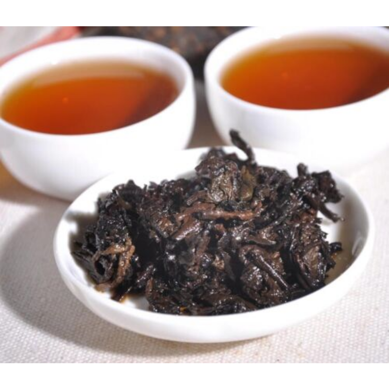 Yunnan CNNP Zhongcha Ripe Cooked Pu'er Puer Puerh Pu-erh Tea Cake 357g