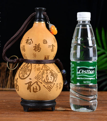Natural Gourd, Portable Water Cup, Wine, Medicine Gourd, Baifu Wine Gourd