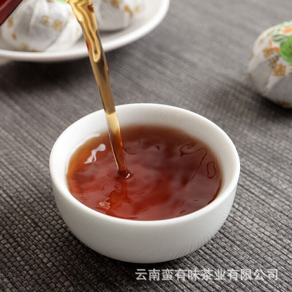 500g loose Yunnan Pu'er tea leaves (Meijiang) Xiaoqingkang Pu'er ripe tea