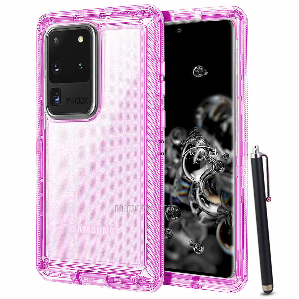 Case For Samsung Galaxy S20 Plus Ultra 5G, Clear Rugged Heavy Duty Phone Cover
