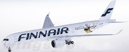 1:200 33CM JC Wings FINNAIR AIRBUS A350-900 Passenger Airplane Diecast Model