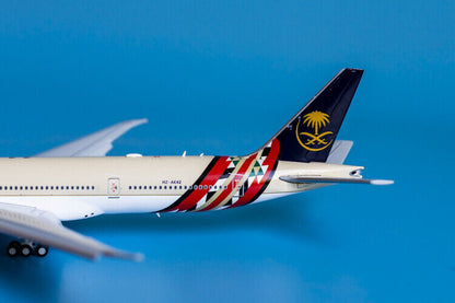 1:400 JC Wings SAUDI BOEING 777-300ER Airplane Flap Down Diecast Aircraft Model