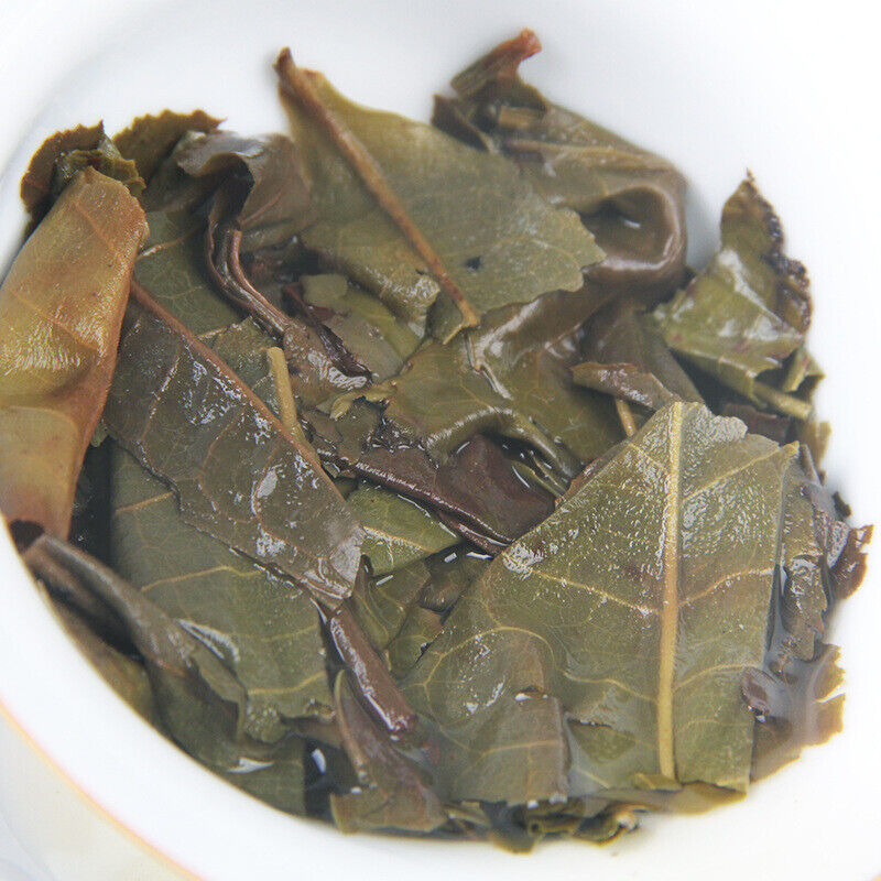 357g Yunnan Pu'er Raw Tea Seven Seed Cake Tea Leaves Lincang Iceland Gold Leaf