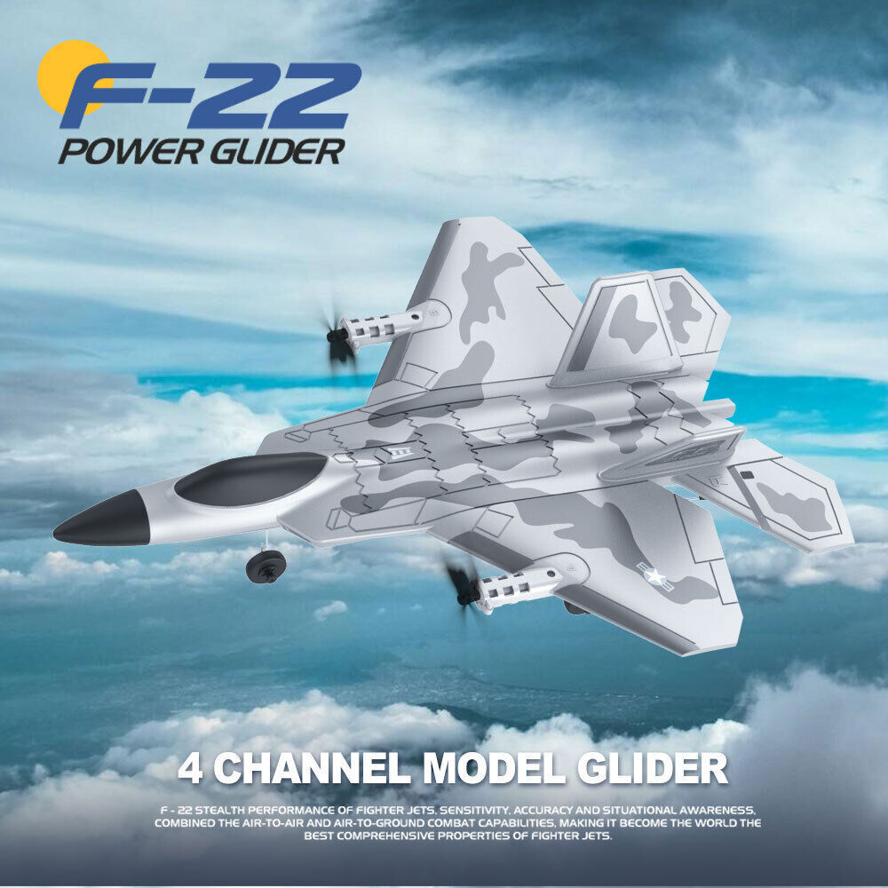 2.4G 4CH BM16 F22 RC Airplanes 6G/Vertical Flight Aerobatic Remote Control Plane