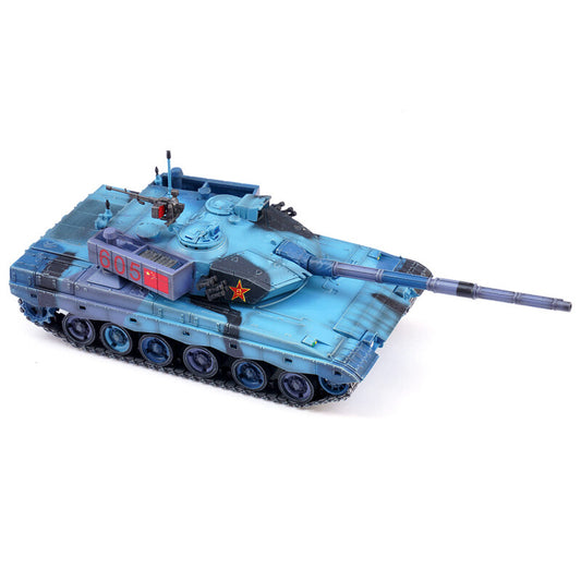 1/72 China ZTZ-96B main battle tank Type 96 tank blue and black camouflage model