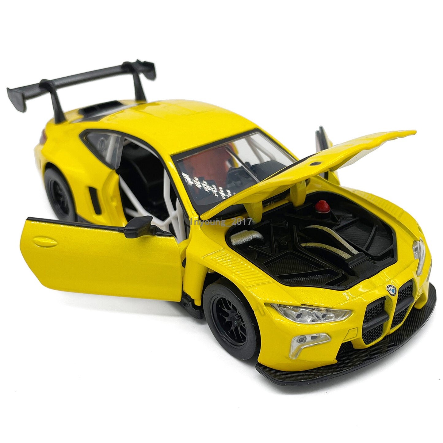 1/32 2023 BMW M4 GT3 Model Car Metal Diecast Toy Cars Toys for Boys Kids Gifts