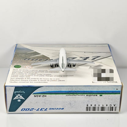 1:400 Aeroclassics Saudia Boeing 737-200 HZ-AGN Passenger Plane Diecast Model