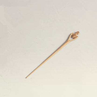 Tea Needle Bamboo Tea Accessories To Clear Tea Off Infuser Holes Handmade Needle