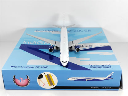 1:400 Phoenix IndiGO BOEING B777-300ER Airplane Diecast Aircraft Plane Model