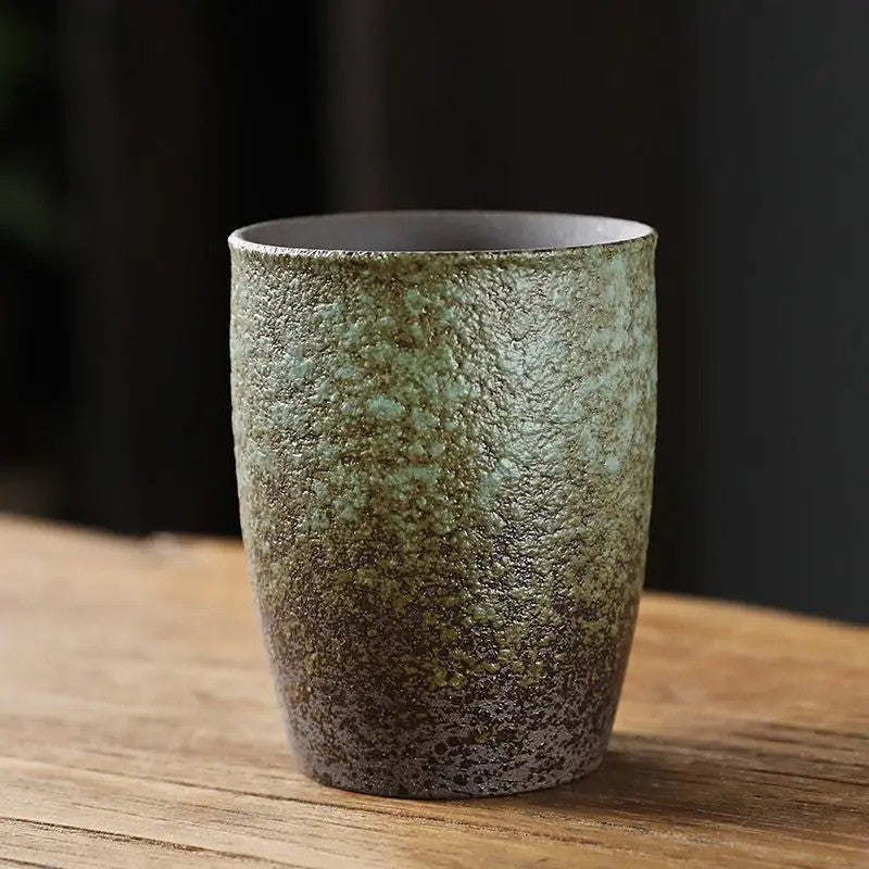 Coarse Pottery Kiln Change Tea Cup Single Cup Master Cup Retro Kung Fu Tea Set