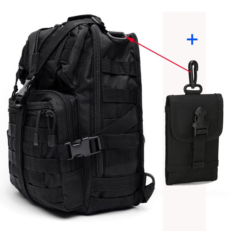 Tactical Backpack Army Military Bag Hiking Sports Camping Hunting