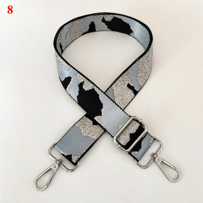 Camouflage Print Bag Shoulder Strap Handbag Replacement Adjustable Belt Handle ⊰